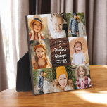 Plaque Photo Aimez-vous Grand-mère Grand-père Wood Instagram Ph<br><div class="desc">The Modern Love You Grandma Grandpa Instagram Photo Plaque est une façon sincère et contemporaine de montrer votre appréciation pour vos grands-parents. Cette plaque élégante comporte un collage photo élégant inspiré d'Instagram, vous permettant de télécharger des moments chéris avec Grand-mère et Grand-père. Avec le message d'amour "Aimez-vous grand-mère et grand-père"...</div>