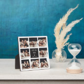 Plaque Photo Aimez-vous Papa | Photo Collage Texte manuscrit (Insitu)