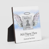 Plaque Photo Ajouter un mémorial personnalisé photo (Recto)