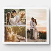 Plaque Photo Ajouter votre propre collection photo personnalisé (Devant)