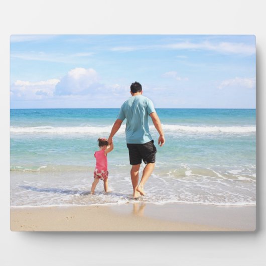 Plaque Photo Ajouter votre propre photo et/ou texte (Devant)