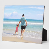 Plaque Photo Ajouter votre propre photo et/ou texte (Côté)