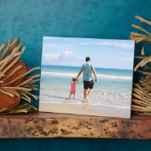 Plaque Photo Ajouter votre propre photo et/ou texte (Côté)