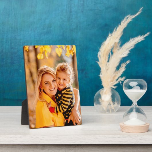 Plaque Photo Ajouter votre propre photo | MODÈLE (Côté)