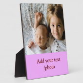 PLAQUE PHOTO AJOUTER VOTRE TEXTE PHOTO NOËL P (Côté)