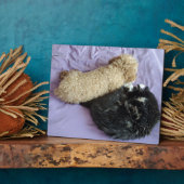 Plaque Photo Ajoutez vos photos d'animaux de compagnie mignons  (Côté)