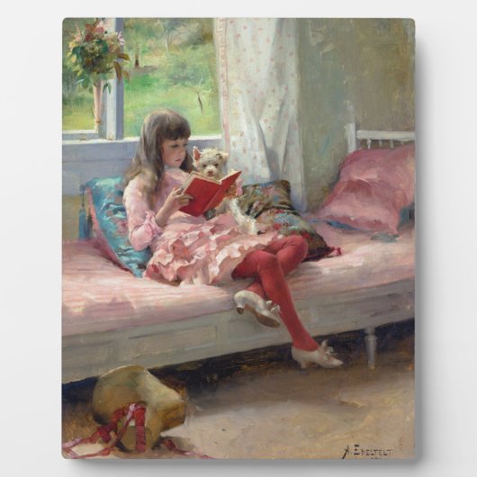 Plaque Photo Albert Edelfeel - Les bons amis (Devant)