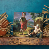 Plaque Photo Alexander and Diogenes, 1818 (oil on canvas) (Côté)