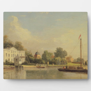 Plaque Photo Alexander Pope's (1688-1744) Villa, Twickenham, c.