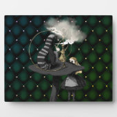 Plaque Photo Alice et Caterpillar Wonderland Tabletop (Devant)