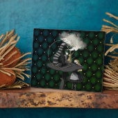Plaque Photo Alice et Caterpillar Wonderland Tabletop (Côté)