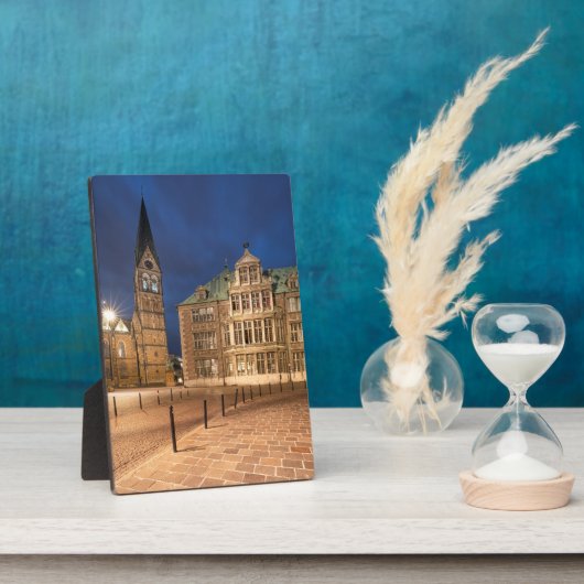 Plaque Photo Allemagne de Brême (Côté)