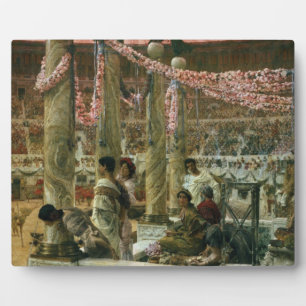 Plaque Photo Alma-Tadema Caracalla et Geta, 1907