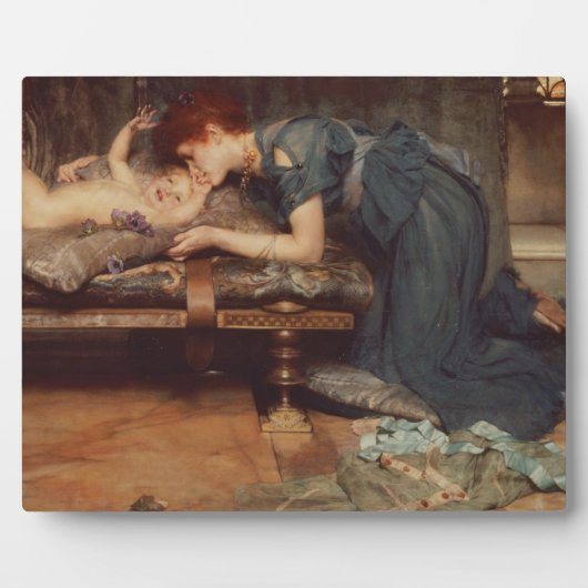 Plaque Photo Alma-Tadema | Un paradis terrestre, 1891 (Devant)