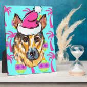 PLAQUE PHOTO ALMAN SHEPHERD (Côté)