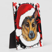 PLAQUE PHOTO ALMAN SHEPHERD (Côté)