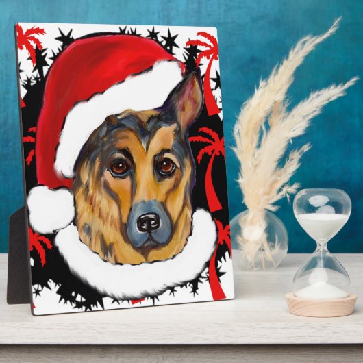 PLAQUE PHOTO ALMAN SHEPHERD (Côté)