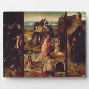Plaque Photo Altarpiece of the Hermits