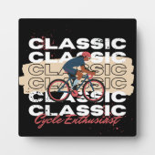 Plaque Photo Amateur de vélo (Devant)