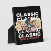 Plaque Photo Amateur de vélo (Recto)