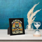 Plaque Photo Amende Feline sans Valentine Cat Anti-Valentines (Insitu)