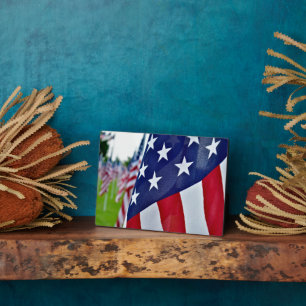 Plaque Photo American Pride