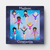 Plaque Photo Amis De Gymnastique : Ces Gymnases Nous Ressemblen (Devant)