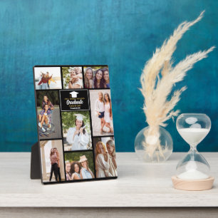 Plaque Photo Amis de la troisième année Collage Graduation Part