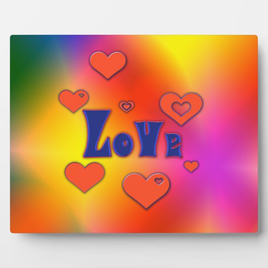 Plaque Photo Amour (Devant)