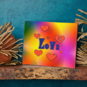 Plaque Photo Amour (Côté)