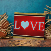 Plaque Photo Amour (Côté)