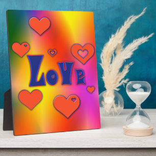 Plaque Photo Amour