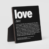 Plaque Photo Amour (Recto)