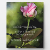 Plaque Photo Amour Et Gratitude Imprimer sur Easel (Devant)