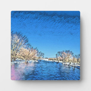 Plaque Photo Amour intemporel