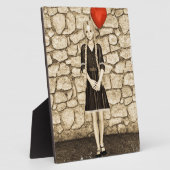 Plaque Photo Amour Vintage (Côté)