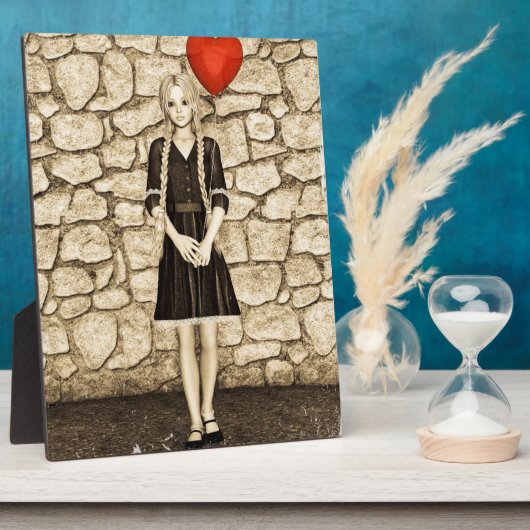 Plaque Photo Amour Vintage (Côté)