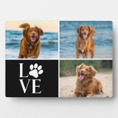 Plaque Photo Amoureux des chiens, animaux de compagnie modernes (Devant)