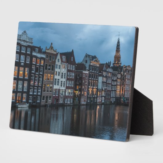 Plaque Photo Amsterdam (Côté)
