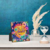 Plaque Photo Amusant Inspirational Joli Floral Aventure (Insitu)
