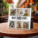 Plaque Photo Amusant Moderne 'MEILLEUR PAPA JAMAIS' 6 Photo<br><div class="desc">Créez le cadeau parfait pour le père le plus extraordinaire avec notre modèle facile à utiliser, avec six photos de souvenirs chéris et un lettrage "BEST DAD EVER" tendance qui peut être changé à votre choix de couleurs. Complète avec le nom de votre enfant et une touche de coeur mignon,...</div>