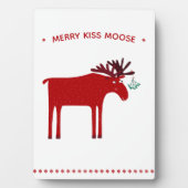 Plaque Photo Amusant vacances à l'orignal (Devant)