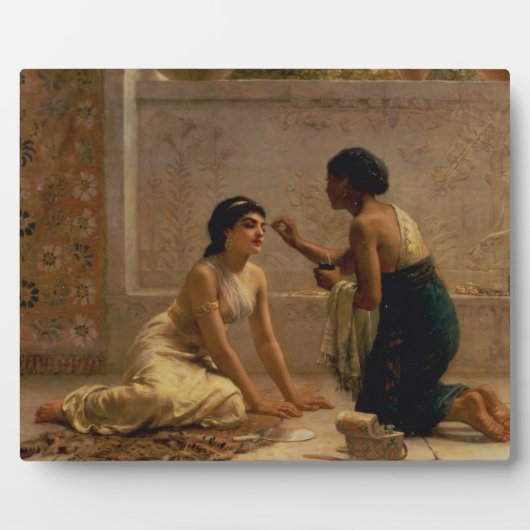 Plaque Photo An Ancient Custom (Devant)