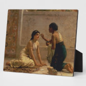 Plaque Photo An Ancient Custom (Côté)