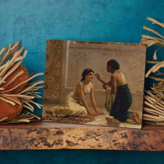 Plaque Photo An Ancient Custom (Côté)