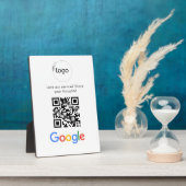 Plaque Photo Analyse de site Web des avis Google du logo d'entr (Côté)