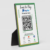 Plaque Photo Analyser pour payer le panneau Entreprise | Paieme (Côté)