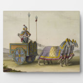 Plaque Photo Ancien Chariot de guerre chinois, de 'Le Costume A (Devant)