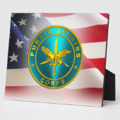 Plaque Photo Ancien combattant de l'Armée de terre (Côté)