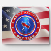 Plaque Photo Ancien combattant de l'armée du Commandement du Pa (Devant)